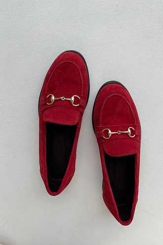 GREYS В КРАСНОЙ ЗАМШЕ